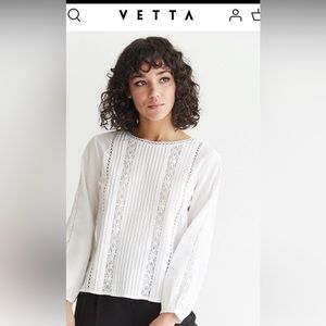 Vetta Lace Button Up Blouse